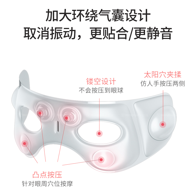 西屋(WESTINGHOUSE) WEN-C280 眼部按摩仪 护眼仪按摩器热敷眼睛按摩仪眼罩充电七夕情人节礼高清大图