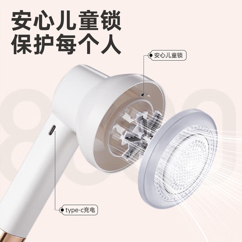 志高(CHIGO)M108志高毛球修剪器 9W(单位:个)皓白高清大图