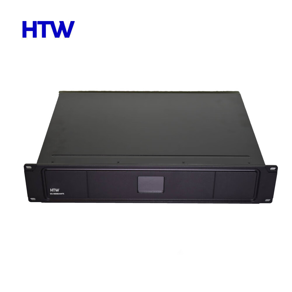 HTW DS-0808DANTE DANTE 8进8出数字音频网络矩阵处理器高清大图