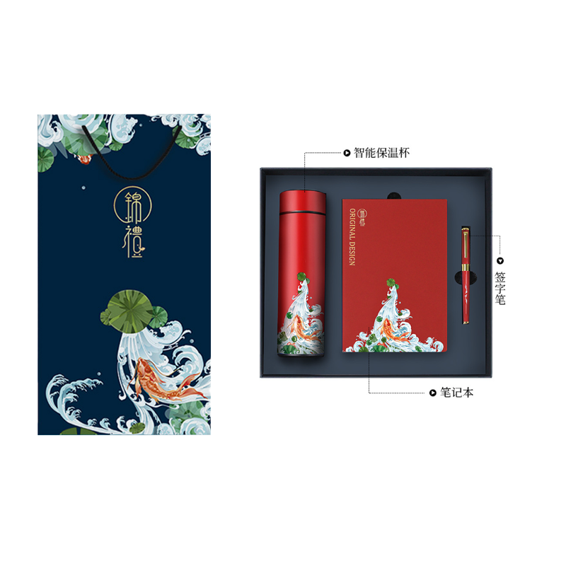 鲁韵慧行 国潮礼品套装 10套起定制 套
