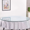 翌嘉YJ40619023 餐桌玻璃转盘钢化玻璃转盘圆形玻璃餐桌垫 100cm