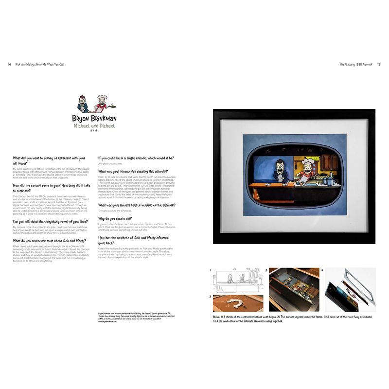 [正版]瑞克和莫蒂动画设定集2 英文原版 Rick and Morty Show Me What You Got 19高清大图