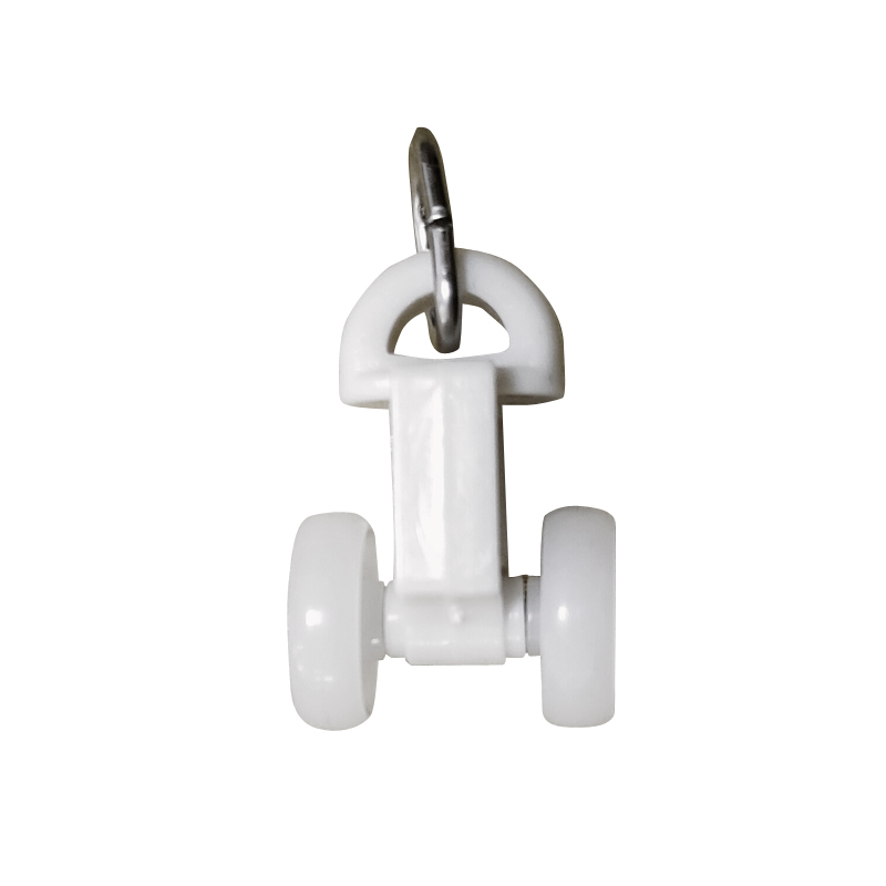 东凯汇普 窗帘滑轮方轮 总宽1.9CM*直径1.3CM*中宽6MM 1个