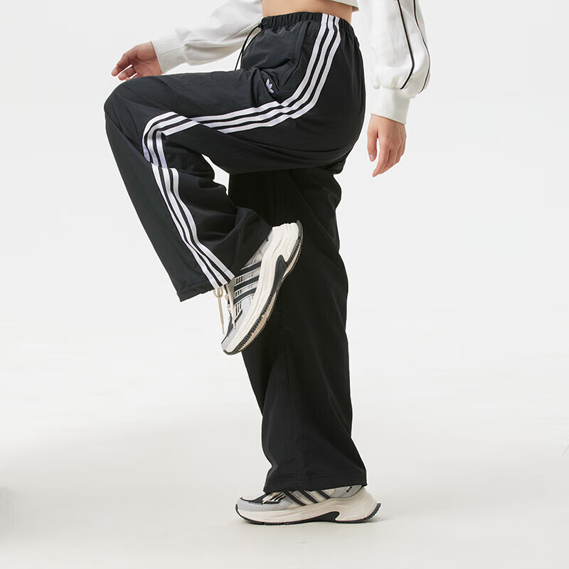 阿迪达斯（adidas）三叶草女裤新款运动裤跑步健身训练裤透气休闲卫裤时尚长裤KF9615 ZP高清大图