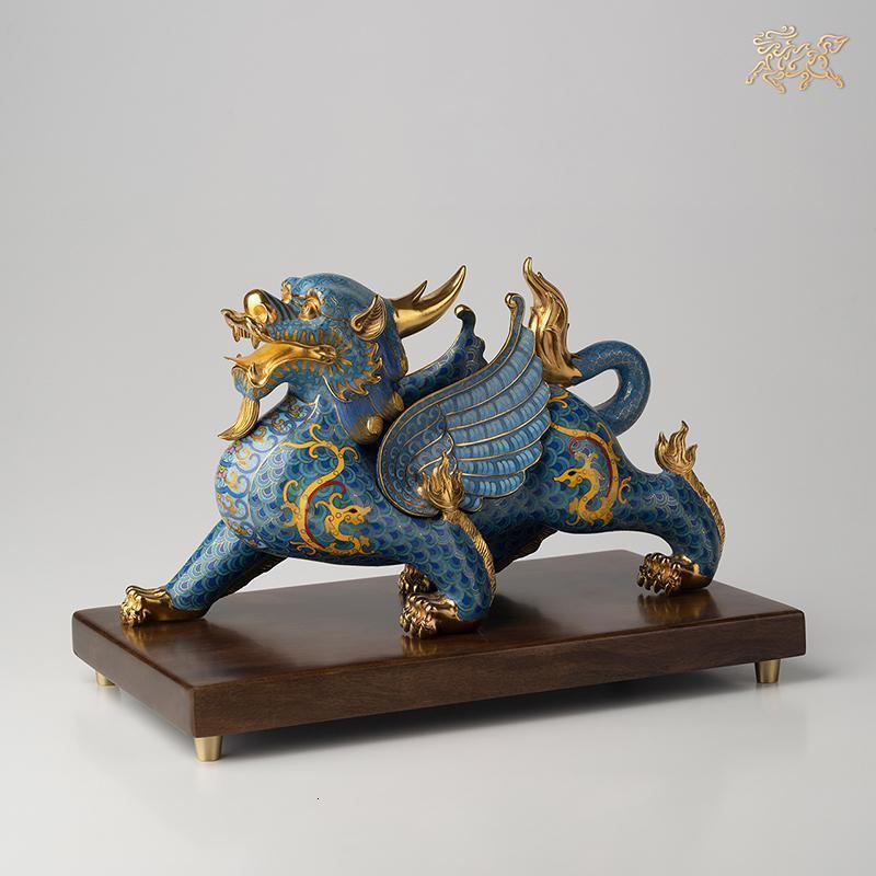 全铜摆件《景泰蓝貔貅》铜工艺品家居饰品摆件_942