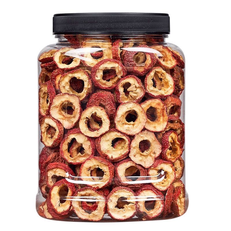 无核山楂片批发250g罐山楂片干山楂干泡水罐装山楂干片批发价精品罐装