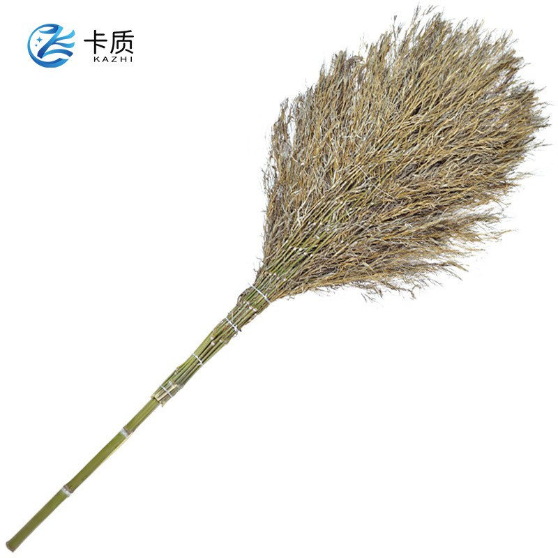 卡质(KAZHI)大号笤帚扫帚扫把 大号木杆5斤款10把装高清大图