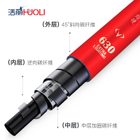 活丽梵天 鱼竿手竿超轻超硬钓鱼竿鲫鱼竿鲤鱼竿28调