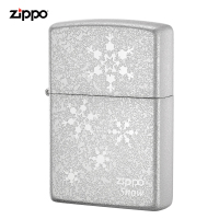 zippo芝宝打火机美国原装ZIPPO之宝防风煤油打火机雪花ZBT-1-5