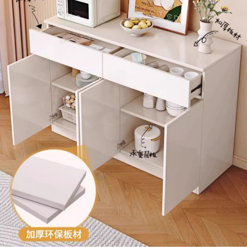 简约现代餐边柜木质耐磨尼龙滑轨设计优雅实用性强ZF-XGG027高清大图