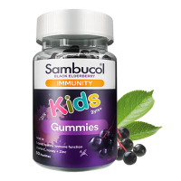 Sambucol黑接骨木软糖50粒 儿童维生素C VC蜂蜜+锌 增强体质疫力原装进口