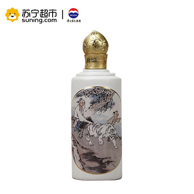 贵州茅台酒 范曾大师寿辰(神翁驯虎图)53度 500ml 酱香型白酒收藏酒