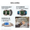 HUAWEI WATCH D3 RIV-B11 羽砂金 浅金色铝合金表壳 白色复合素皮表带 智能手表 血压表
