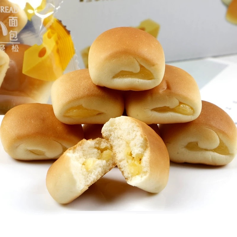豪士 小小面包380g*3盒芝士夹心小口袋面包