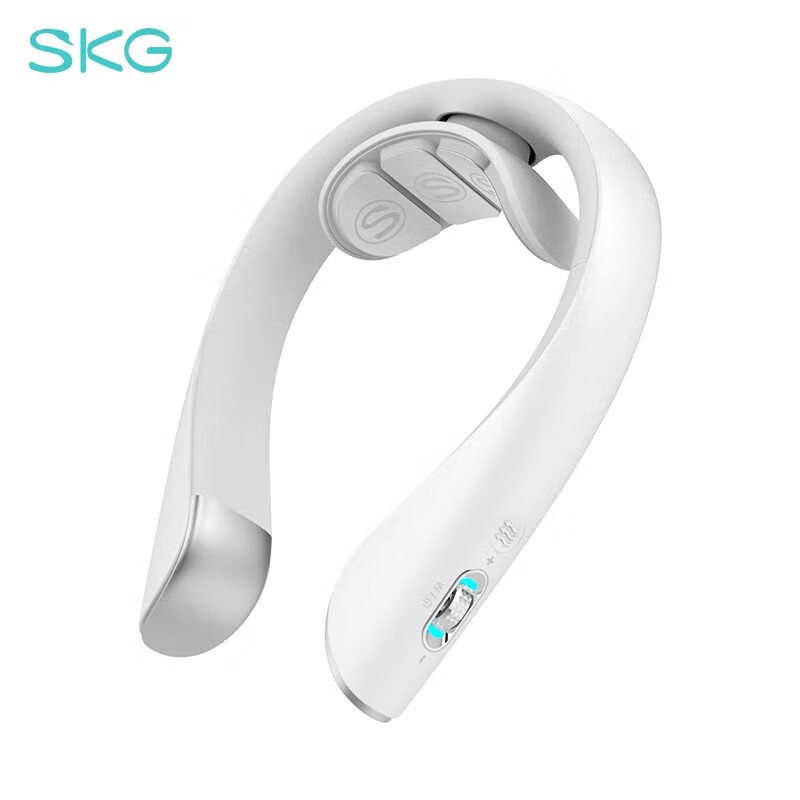 SKG 颈椎按摩仪四分区智控3档热敷双脉冲便携按摩器 K5-2