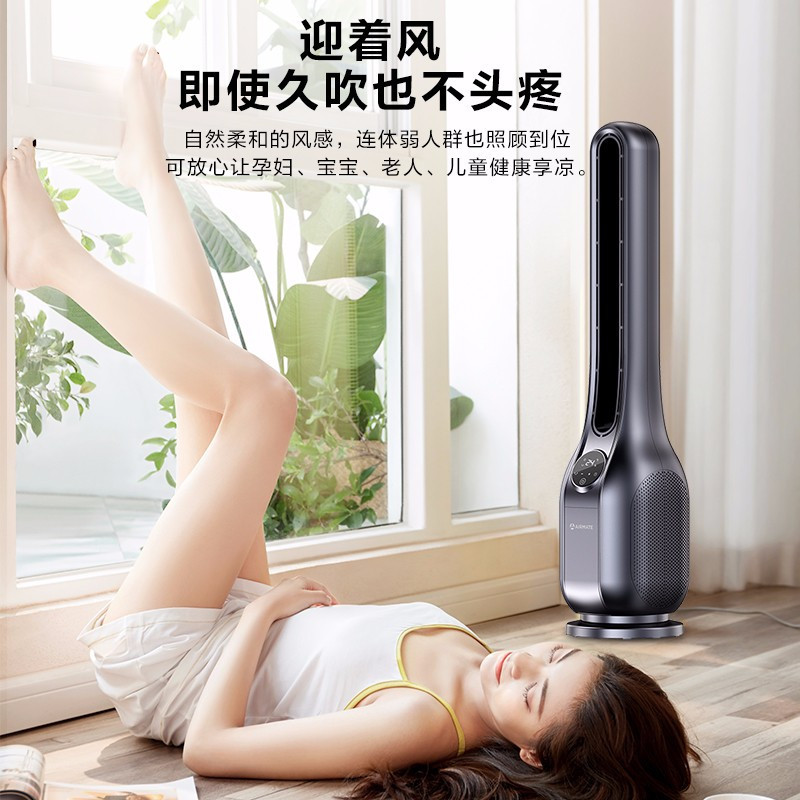 艾美特(Airmate) 家用遥控塔扇无叶风扇/电扇/节能省电风扇/落地扇CE-RD4