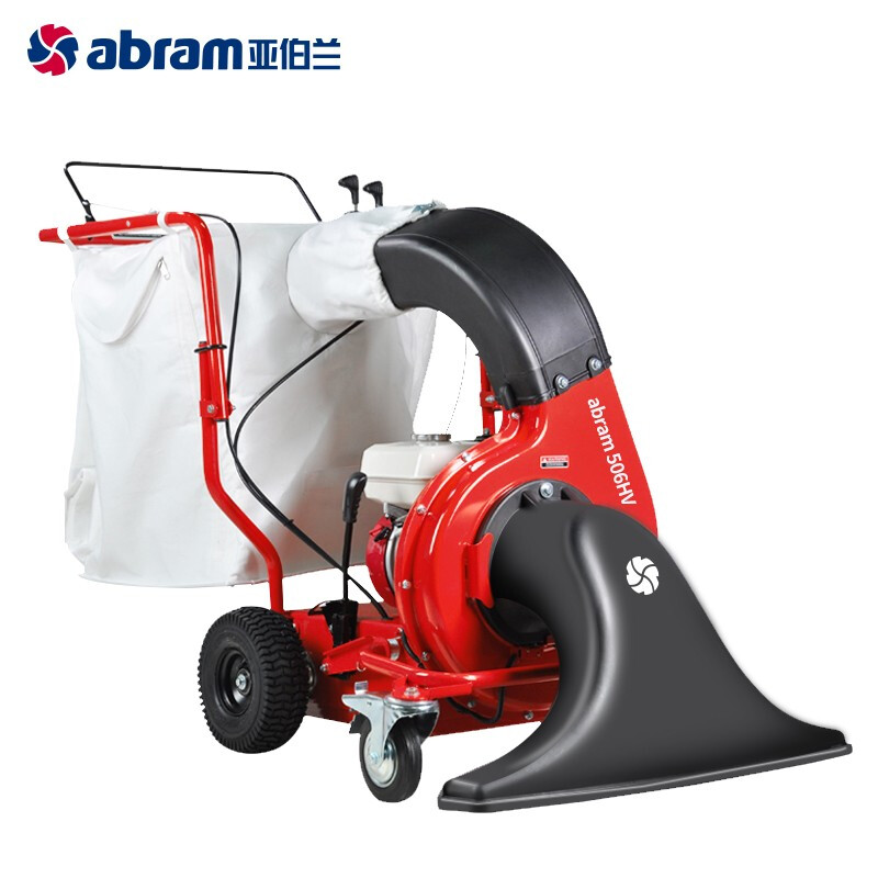 亚伯兰(abram)abram-506HV 移动手推式 92#燃油油款 叶机碎叶机 公园街道落叶清扫吸尘机高清大图