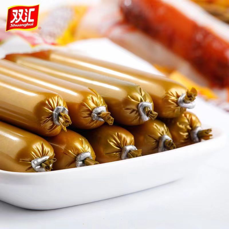双汇加钙王火腿肠袋装烧烤即食香肠休闲零食早餐泡面搭档