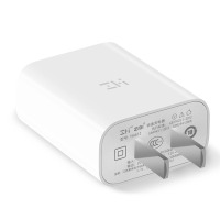 ZMI紫米 充电器18W快充套装 USB-A to Lightning数据线白色