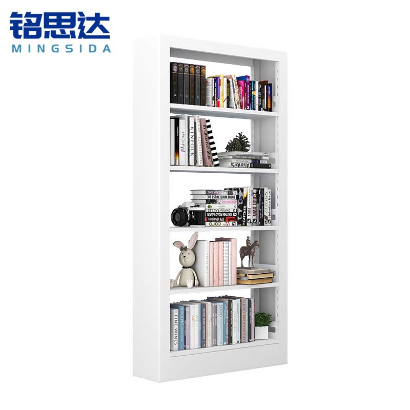 铭思达钢制书架单面1列1组5层组