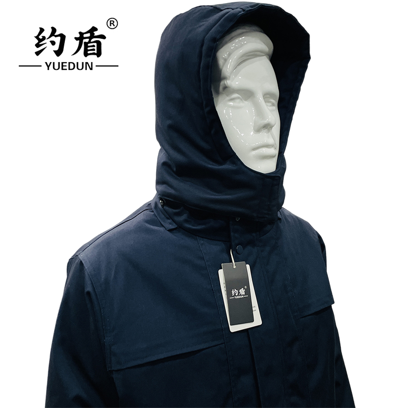 约盾 中长款防寒棉衣 YD8054/件高清大图