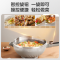 美的(Midea)家用电炒锅不粘锅一插电多功能锅炒煮煎炖蒸一体炒菜锅双管猛火加热电热锅5.5L容量HCG3215 预售