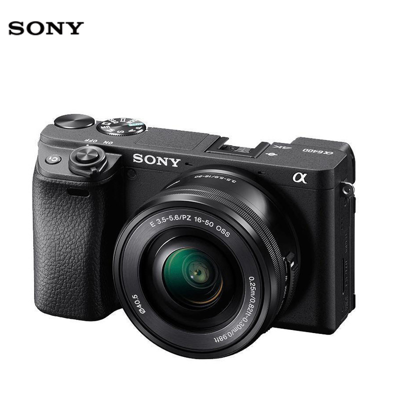 索尼Alpha 6400 半画幅微单数码相机 A6400L 黑色(SEL1650镜头 ILCE-6400L/A6400