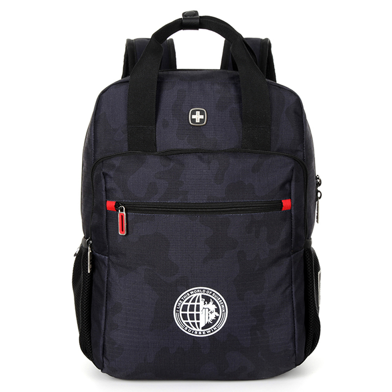 瑞士新款背包时尚休闲商务出差轻便双肩包SN9450