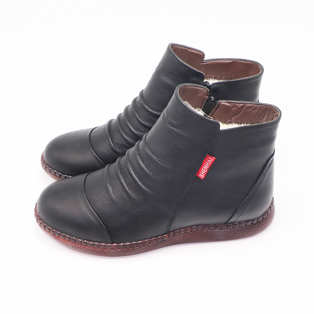 申海防寒鞋8812女式羊毛 防滑耐磨 35-42码 双高清大图