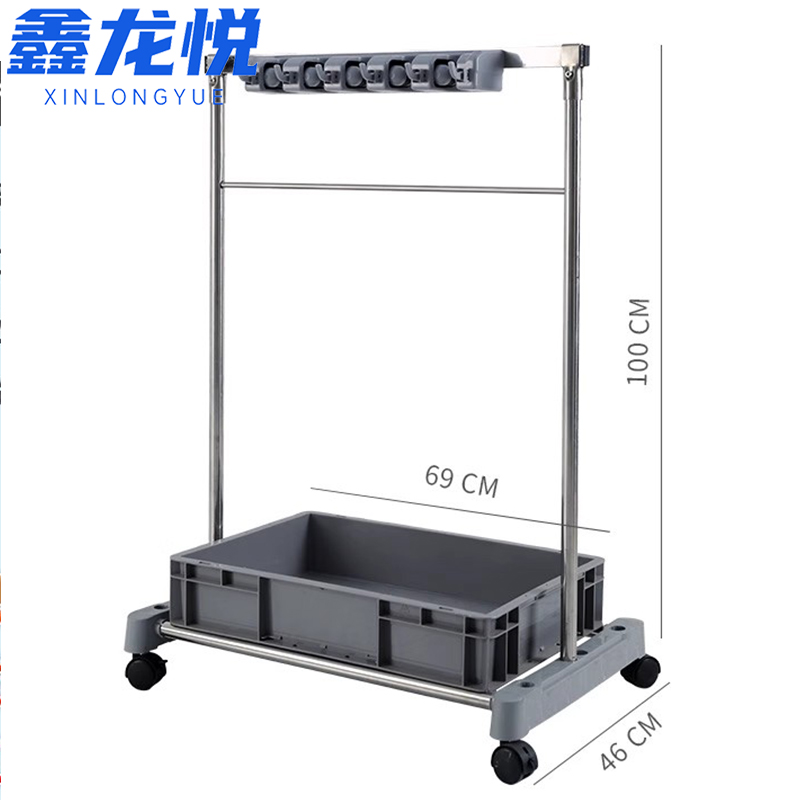 鑫龙悦 拖把架 5挂6钩 个高清大图