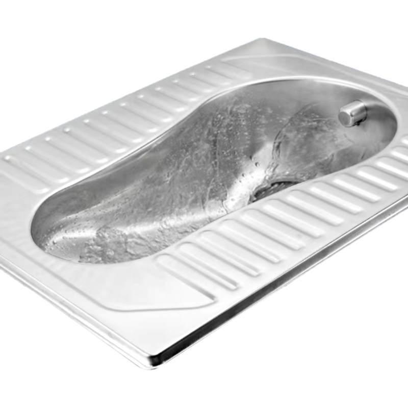 蔚珺不锈钢蹲便器通用型定制款个高清大图