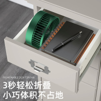 苏宁宜品 迷你扇 小虫1便捷式家用桌面可折叠收纳USB充电宿舍床上台式户外随身电风扇 N1(SNYP-MNS-01)