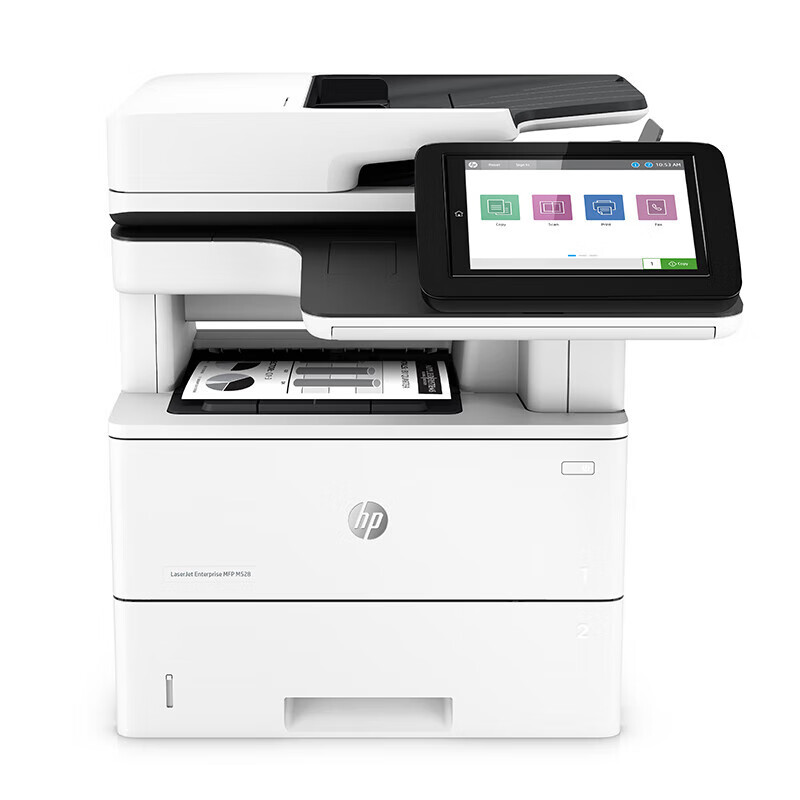 惠普(HP) M528dn A4黑白激光多功能一体机 (计价单位:台) 白色