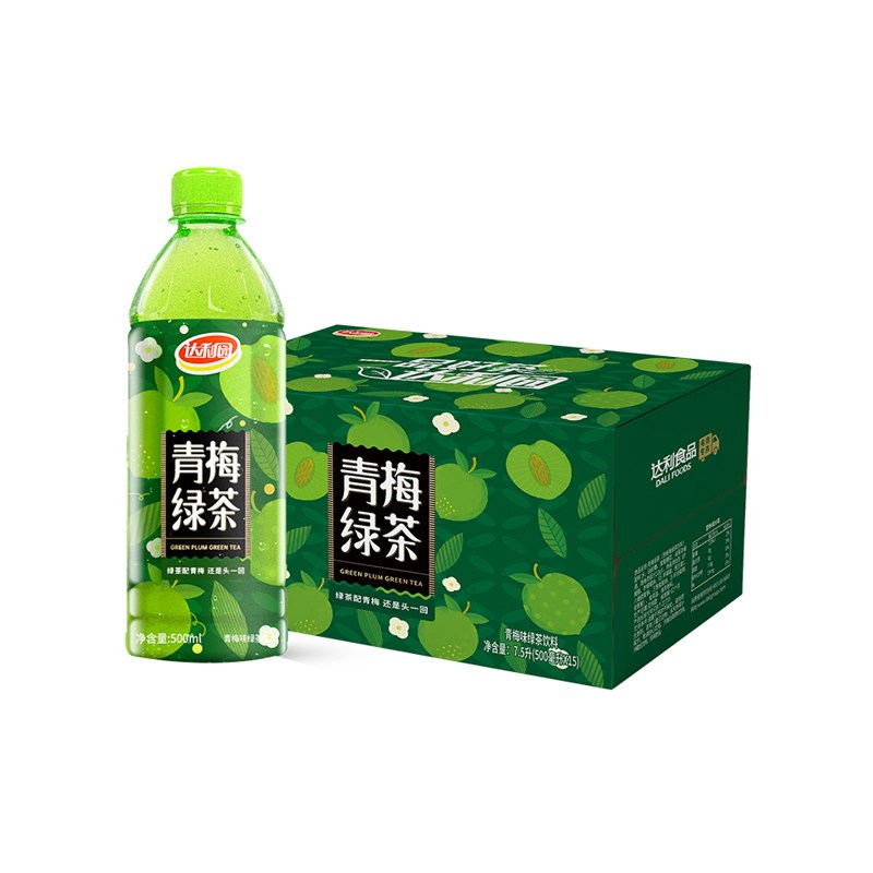 达利园茶饮料 达利园青梅绿茶茶饮料500ml酸甜青梅绿茶夏季饮品【价格