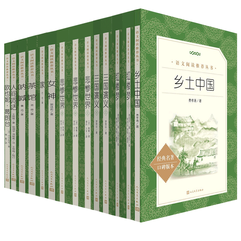 [人民文学]杜甫传 [正版]统编语文阅读丛书人民文学出版社高中 生高一高二高三课外文学世界名著三国演义红楼梦约翰克里斯朵高清大图