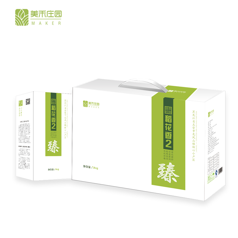 美禾庄园东北五常大米5kg原粮五优稻四号厂家直销新品执行标准19266五常米