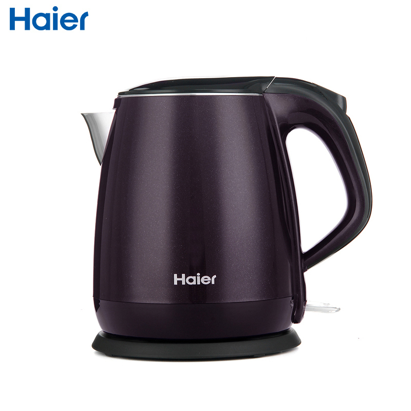 海尔(Haier) 电水壶 HKT-2719Z 电热水壶 双层防烫保温 304不锈钢 1.7升