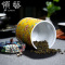 领艺 陶瓷茶叶罐 珐琅彩 趴花储茶藏茶罐 密封罐 普洱茶罐茶具配件