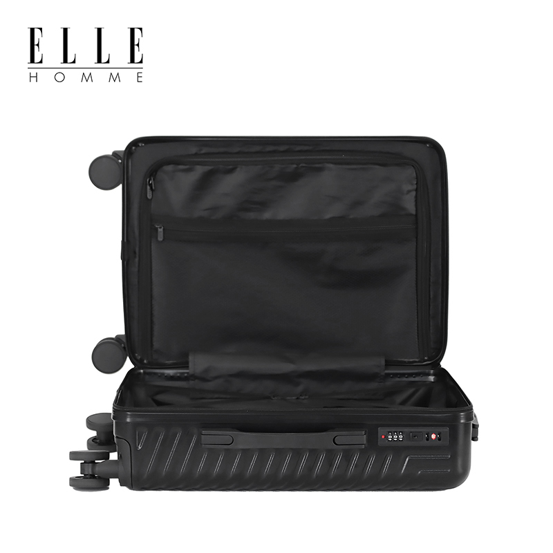 ELLE HOMME EH103261 轻便万向轮拉杆箱 26寸百搭黑高清大图