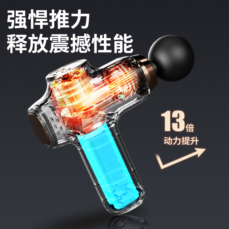 英麦斯厨具(INMINDS)精致小巧 超长续航 好伴侣便携式筋膜枪Y2406JMQ!高清大图