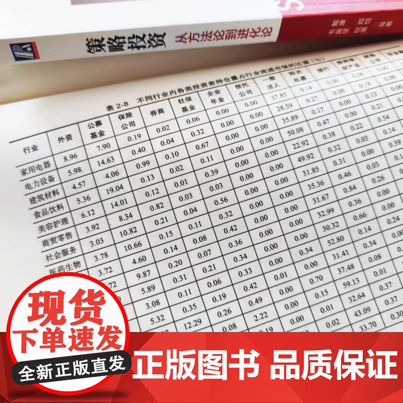 策略投资 戴康等 著 金融与投资 预售高清大图