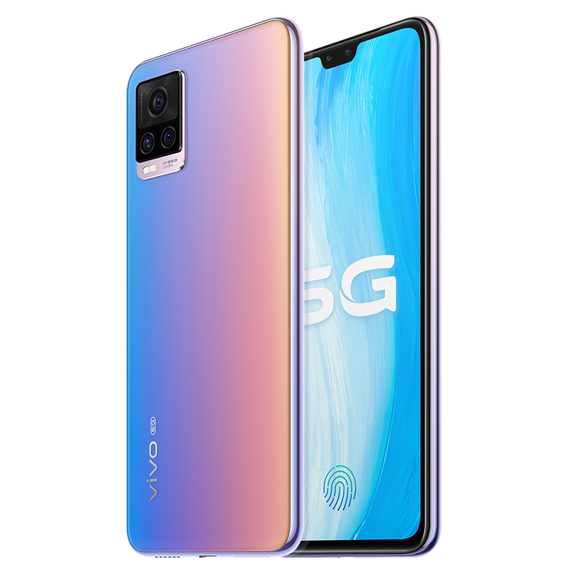 vivo S7 5G新品手机 8GB+256GB 莫奈漫彩 前置4400万AF双摄自拍 后置6400万超感光夜摄 轻薄自拍旗舰 拍照游戏全面屏大电池手机双模5G全网通高清大图