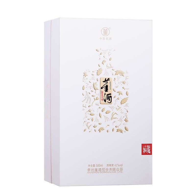 国密董酒珍藏6 41度500ml单瓶装董香型纯粮固态酿造白酒【价格图片品牌