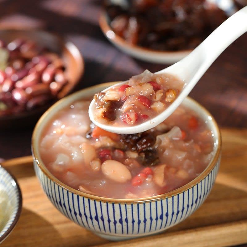 达利园 桂圆银耳八宝粥360g*12罐 方便速食早餐粥杂粮粥 礼盒整箱装 (新老包装随机发货)图片