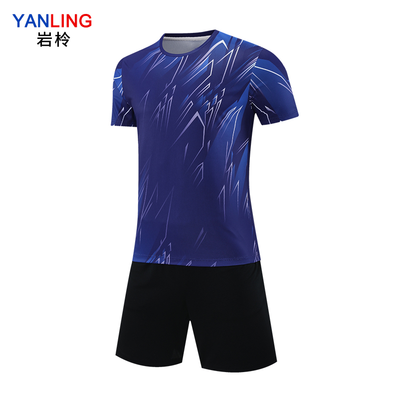 岩柃羽毛球服25Y3YM001男高清大图