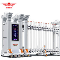 道闸/伸缩门 盛世昌隆 SSCL-SSM-JC18 折叠伸缩门 每米