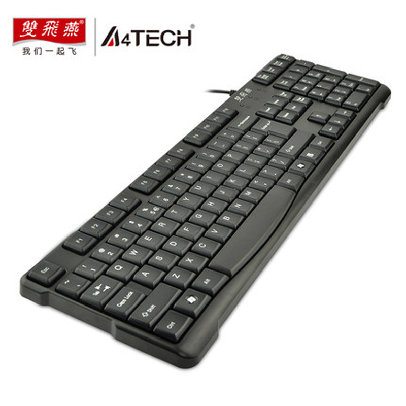 双飞燕KR-6A有线键盘 办公用 KR-6A PS2 HB
