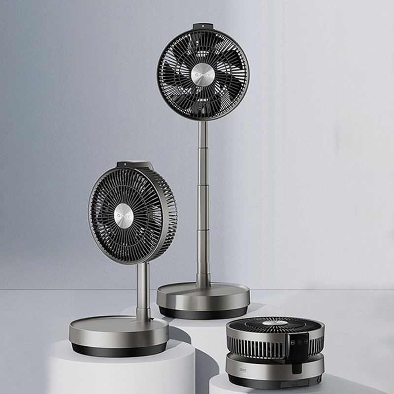 格力电风扇fsz2303bg7顶太空灰黑gree折叠扇