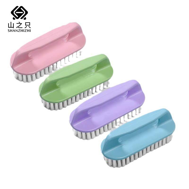 山之只 短柄鞋刷颜色随机 13*7*6cm 个图片