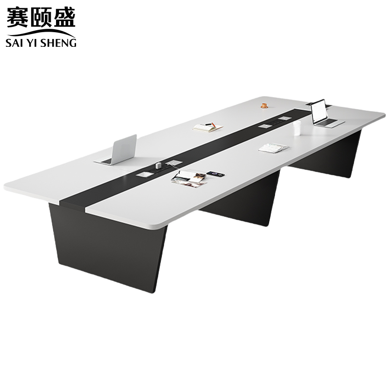 赛颐盛 会议桌椅 3600*1400*750mm 张高清大图
